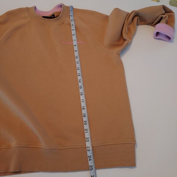 Scotch & Soda Unisex Organic Crew Neck Sweatshirt Size Med - Picture 6 of 11